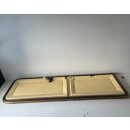 Tabbert Wohnwagentür / Aufbautür ca 187 x 56 bzw 181 x 50 gebraucht mit Rahmen ohne Schlüssel (zB 540 BJ 1994) Sonderpreis (MiniBeule unteres Türblatt und oben rechts Halter-Löcher)