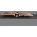 Plattformanhänger 1500kg ca 520 x 217 mit Brief, ZdR 170, ideal für TINY House, Quad- Zweirad-Maschinentransporter gebr. (von Tabbert 540 BJ 94)