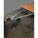 Plattformanhänger 1500kg ca 520 x 217 mit Brief, ZdR 170, ideal für TINY House, Quad- Zweirad-Maschinentransporter gebr. (von Tabbert 540 BJ 94)