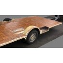 Plattformanhänger 1500kg ca 520 x 217 mit Brief, ZdR 170, ideal für TINY House, Quad- Zweirad-Maschinentransporter gebr. (von Tabbert 540 BJ 94)