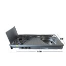 Cramer Kochfeld 50mba 3-flammig (links) mit...