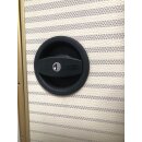 Tabbert Wohnwagentür / Aufbautür ca 187 x 56 bzw 181 x 50 gebraucht mit Rahmen ohne Schlüssel (zB 560 BJ 2000)