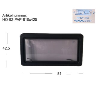 Hobby Wohnwagenfenster Parapress gebraucht ca 81x42,5 D2167 PPGY-RX (zB 495 BJ 1992)  Sonderpreis