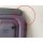 Hobby Wohnwagenfenster Parapress gebraucht ca 134 x 58 bzw 124,2 x 47,3  (PPGY-RX D2167) mit Hobby-Logo unten rechts, Rand hellgrau (aus Hobby 440 BJ 97) Sonderpreis (Ecke oben rechts)