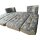 Polstergruppe U-Form 220 x 157 / Liegefläche ca 230 x 157 (10tlg) Wohnwagen / Wohnmobil (aus Bürstner Amara G865 Typ 5361 BJ 1997 ) gebr. , blau/gelb, Sonderpreis