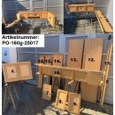 Mega-Möbel-Posten für Selbstausbau gebraucht Wohnmobil / Wohnwagen / Sprinter / Ducato / Crafter usw (aus Bürstner Amara G865 Typ 5361 BJ 1997) Oberschränke, Bretter, Schranktüren