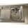 Cramer Kochfeld 50mba 3-flammig (links) mit Spülbecken gebr. ca 105 x 47 cm (zB Hobby 510) 50 mBar OHNE Typenschild Sonderpreis