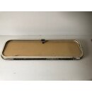 Dethleffs Staufachklappe ohne Schlüssel ca 113 x 33,5 bzw 107 x 27,5 gebr. für Ausschnitt 110x30 (Stauraumklappe, Serviceklappe) ohne Schlüssel, aus Fiat Ducato 290 mit Dethleffs-Aufbau BJ 93
