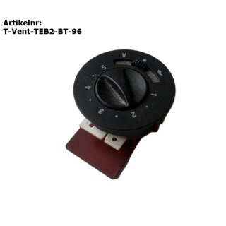 Bedienteil / Bedienelement TEB-2 (zB für Truma 3002 Umluftgebläse Trumavent Truma Vent 230V TN2)  Schalter/Steuerung/Heizungsregler, gebraucht - ab ca BJ 1996