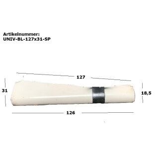 Wohnmobil Blende Seitenteil ca 127 x 31/18,5 cm  gebr. (zB Teilespender Wohnmobil unbekannt) , gebr., Sonderpreis