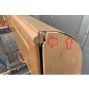 Hobby Oberschrank in L-Form ca 151 x 142 cm gebraucht (zB Hobby 440 BJ 1997, vorn quer und links) Sonderpreis