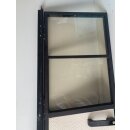 Peugeot J5 Wohnmobil Aufbautür ca 140 x 49, ohne Rahmen, ohne Schlüssel, gebr., Sonderpreis, Links (Eingangstür) vollintegrierter Dethleffs Globetrotter / Wohnmobiltür, Glas BI-VETRAL 43R-001137 DOT 3449 M 62 AS 2
