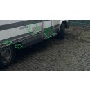 Fiat Ducato 290 Wohnmobil Weinsberg Seitenblende ca 163 x 33 cm Seitenleiste /Seitenspoiler (bei der ServiceDoor) gebr. (zB BJ 1993) Sonderpreis