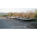 Plattformanhänger 1300kg ca 483 x 217 (plus 163 Deichsel) mit Brief, ZdR 168, ideal für TINY House, Quad- Zweirad-Maschinentransporter gebr. (von Bürstner H060 BJ 2002)