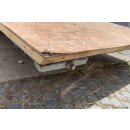 Plattformanhänger 1300kg ca 483 x 217 (plus 163 Deichsel) mit Brief, ZdR 168, ideal für TINY House, Quad- Zweirad-Maschinentransporter gebr. (von Bürstner H060 BJ 2002)