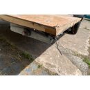 Plattformanhänger 1300kg ca 483 x 217 (plus 163 Deichsel) mit Brief, ZdR 168, ideal für TINY House, Quad- Zweirad-Maschinentransporter gebr. (von Bürstner H060 BJ 2002)