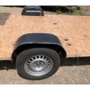 Plattformanhänger 1300kg ca 483 x 217 (plus 163 Deichsel) mit Brief, ZdR 168, ideal für TINY House, Quad- Zweirad-Maschinentransporter gebr. (von Bürstner H060 BJ 2002)