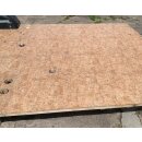 Plattformanhänger 1300kg ca 483 x 217 (plus 163 Deichsel) mit Brief, ZdR 168, ideal für TINY House, Quad- Zweirad-Maschinentransporter gebr. (von Bürstner H060 BJ 2002)