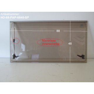 Hobby Wohnwagenfenster Parapress gebraucht ca 88 x 48 SONDERPREIS (zB 460er 87) PPGY-RX