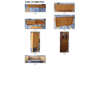 Möbelposten für Selbstausbau, gebraucht, 7tlg für Wohnwagen/Kastenwagen o.ä.