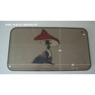 Bürstner Wohnwagenfenster ca 88 x 48 gebr. Planet PPRG-RX D635 - Sonderpreis  (Festeinbaufenster)
