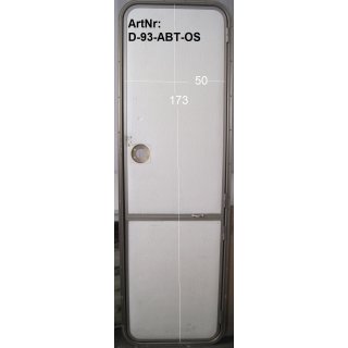 Dethleffs Wohnwagentür / Aufbautür 173 x 50 ohne Schließeinheit gebraucht (Eingangstür)