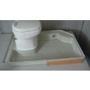 Thetford C200S gebraucht mit passender Duschwanne (Set Dusche,Toilette, Seitenwand)