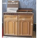 Küchenblock, Küchenzeile Wohnmobil komplett 105 x 52 cm mit Kocher, Kühlschrank, Spüle Hobby